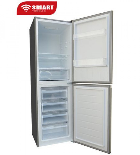 Réfrigérateur Combiné - STCB-304M - 4 Tiroirs - 253 Litres - Inox - Garantie 12 Mois