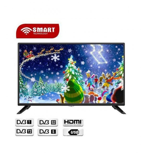 SMART TECHNOLOGY TV LED HD 32" - Décodeur Intégrés - Noir - REF: TV LED - 32 - HD DECODEUR INTEGRE Categorie: TV . Sous-Catégorie: TV SMART - Télévisions
