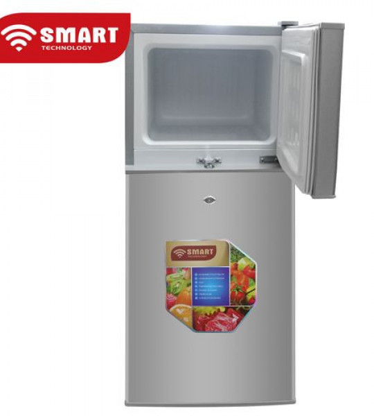 SMART TECHNOLOGY Réfrigerateur 2 Battants-STR-135H -100 L - Argent - 12 Mois Garantie