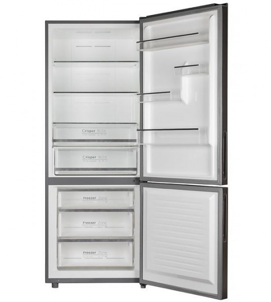 Skyline Réfrigérateur Combiné- SKR-8222M - 453L - Gris - Garantie 12 Mois