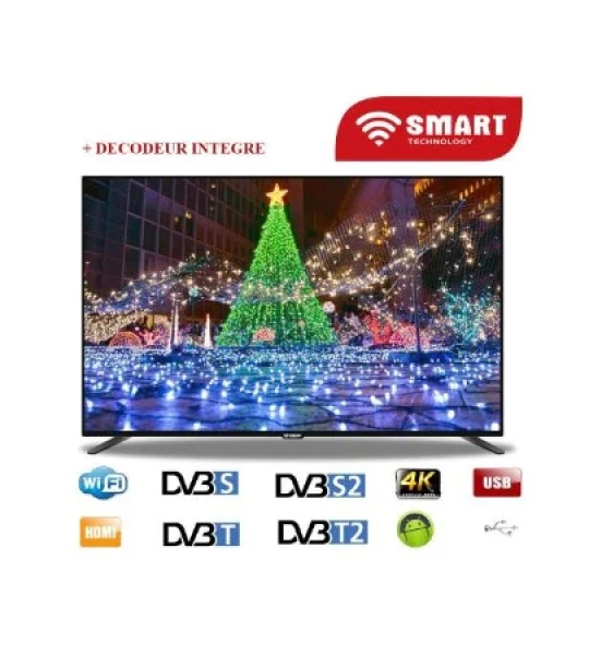 75" UHD LED TV, SMART TV ANDROID 9.0 (75STT-7711S - 75STT-7711S - Télévisions